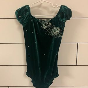 Green leotard